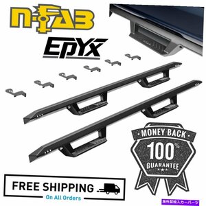 Nerf Bar n-fab nerf bars epyxキャブの長さステップバーは2019-21 RAM 1500クルーカブ新しいボディに適合します N-FAB Nerf Bars EPYX Ca