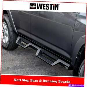 Nerf Bar 2015-2021 Ford F-150 SuperCrew CabのウェスティンHDXドロップナーフステップバー Westin HDX Drop Nerf Step Bars for 2015-20