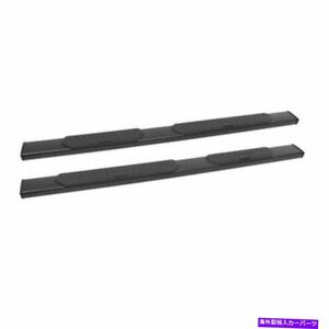 Nerf Bar F150/F250/F350のスーパークルー＃28-51095のウェスティンブラックアルミニウムR5ナーフステップバー Westin Black Aluminum R5