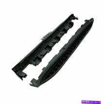 Nerf Bar メルセデスベンツGLC X253 2016-2021に適したブラックランニングボードサイドステップnerfバーフィット Black Running Boards Si_画像3