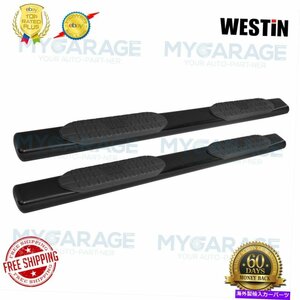 Nerf Bar 09-18 RAM 1500 6 Pro Traxxキャブの長さブラックチューブステップバー21-63555のウェスティン Westin For 09-18 Ram 1500 6Pr