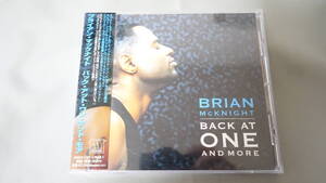 【即決】CD ブライアン・マックナイト Brian Mcknight/ Back at one and more 国内初期帯