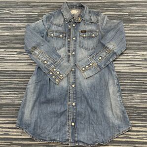 キッズ130 デニム ワンピース Lee