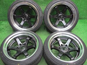 新品 ホイールタイヤ 4本 225/40R18 2022年製 KBレーシング 2 ラジアル タイヤ インペリアル エコスポーツ2