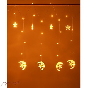 LED light moon & Star Galland light decoration patamin illumination objet d'art miscellaneous goods display Christmas 