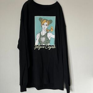 ジョジョの奇妙な冒険　ストーンオーシャン　ロンT 空条徐倫　ロングTシャツ　メンズLL