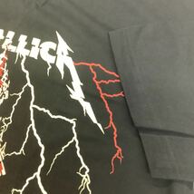 SR11B1. バンドTシャツ Lサイズ　METALLICA ⑨ メタリカ_画像3