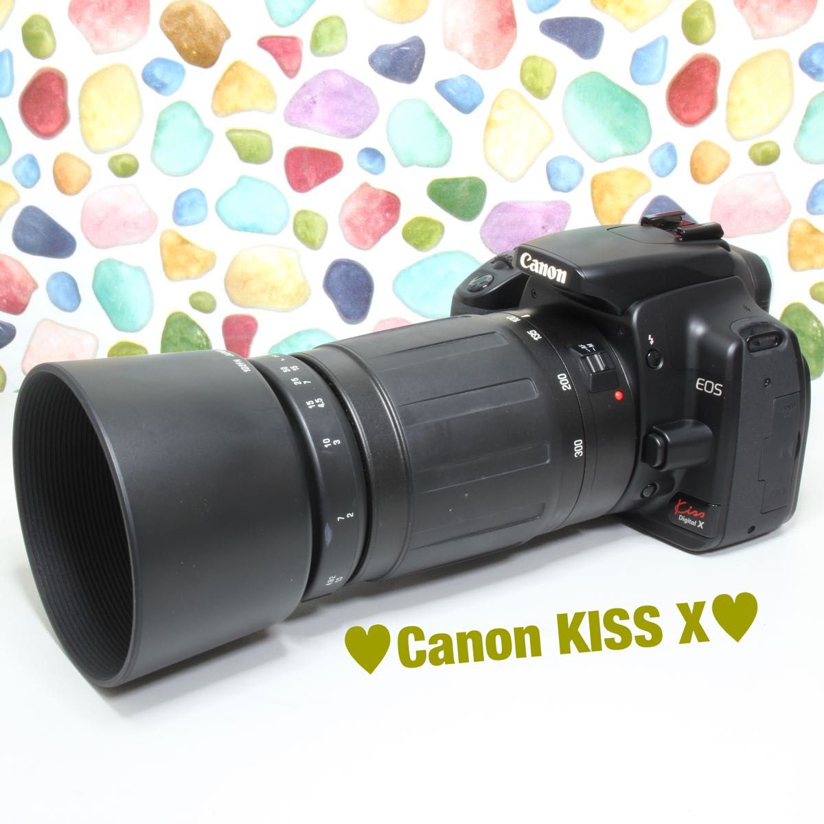 PayPayフリマ|キャノン canon EOS1000QD 望遠レンズ付き PayPayフリマ|キャノン canon EOS1000QD 望遠レンズ付き