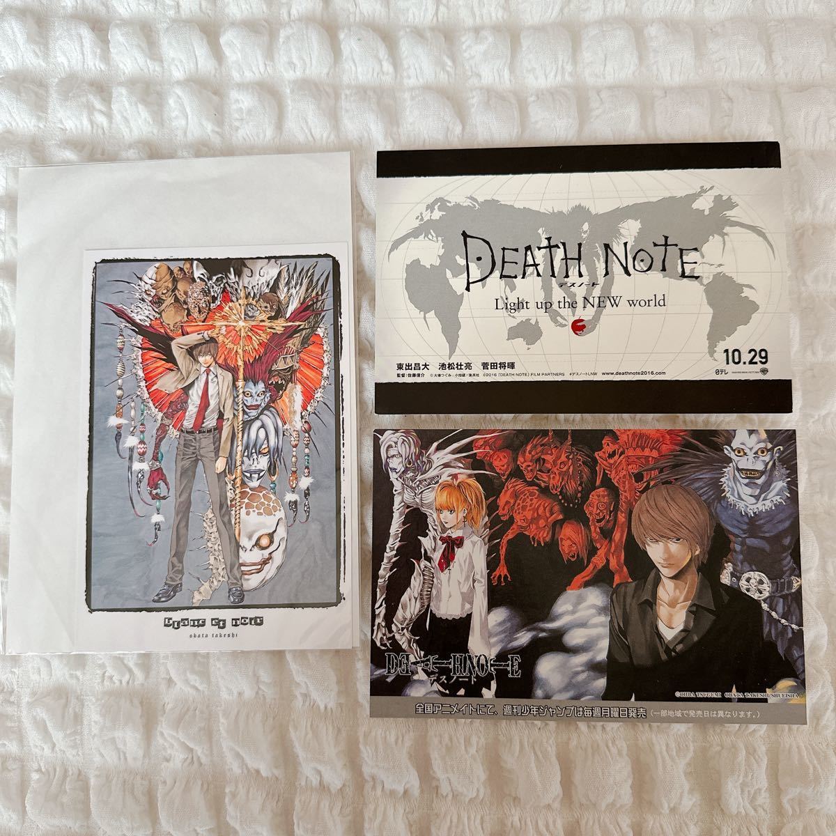 パネル DEATH BOX デスボックス 小畑健 画集 DEATH NOTE domainincite.com