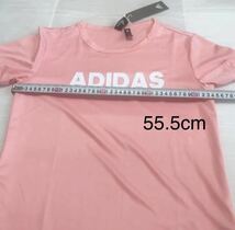 送料無料 新品 adidas アディダス W MH キャップリニア Tシャツ L_画像5