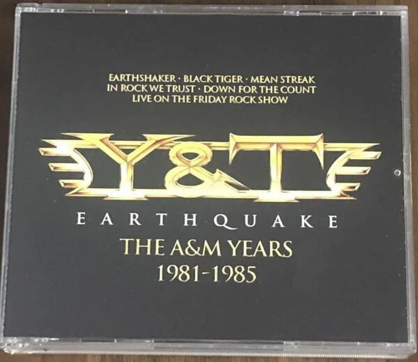 4CDセット！Y&T/EARTHQUAKE-THE A&M YEARS 1981-1985