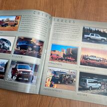 2000 Cherry トラック ピックアップ バン 総合 カタログ USA シボレー アメ車 Astro S-10 タホ サバーバン BLAZER SUV アメリカ アストロ_画像3