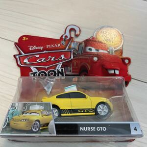 マテル カーズ ナース NURSE GTO CARS MATTEL DISNEY TOON トゥーン ミニカー キャラクター カー　東京 メーター