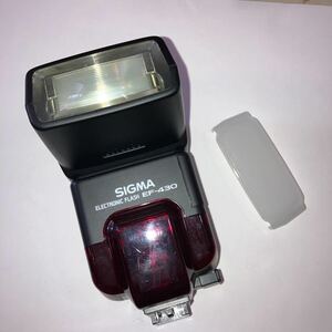 ストロボ　ミノルタ Xi.i AF用　SIGMA ELECTRONIC FLASH ЕЕ-430 MA ミノルタXiシリーズ及びiシリーズAF用