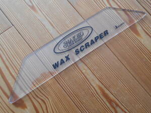 １回使用のみ　NAED　wax scraper ワックス　スクレーパー　スノーボード　32cｍｘ6cm