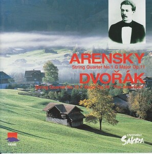 アンサンブルＳＡＫＲＡ／アレンスキー：弦楽四重奏曲第１番、ドヴォルザーク：弦楽四重奏曲第１２番「アメリカ」
