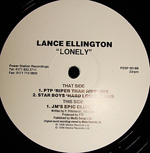 d*tab 試聴 Lance Ellington: Lonely ['96 House]