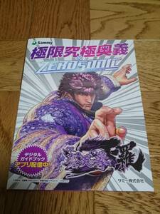 蒼天の拳　天羅　パチンコ　ガイドブック　小冊子　遊技カタログ　北斗神拳　原哲夫　武論尊　新品　未使用　非売品　希少品　入手困難