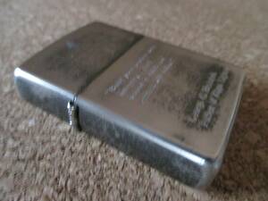 ZIPPO 『George G. Blaisdell. ジッポー社 設立者 ジョージ・グラント・ブレイズデル 名言』1997年5月製造 オイルライター 廃版激レア