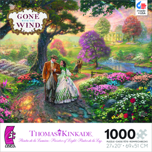 Art hand Auction 3357-1 1000 Piece Jigsaw Puzzle Imported from the US ●ce●Thomas Kinkade Gone with the Wind Movie Scene, toy, game, puzzle, Jigsaw Puzzle