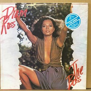 LP DIANA ROSS / THE BOSS ※ コレクターユースのフィリピン盤