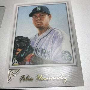 2017 topps gallery FELIX HERNANDEZ MLB開幕戦