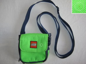 * secondhand goods fray crack equipped repair mark equipped LEGO Lego small shoulder lime green belt loop attaching Mini pouch Mini bag bag case *