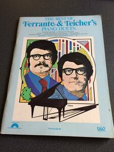 ♪♪希少楽譜　THE BEST OF Ferrante & Teicher/フェランテ＆タイシャー ピアノデュエット　♪♪
