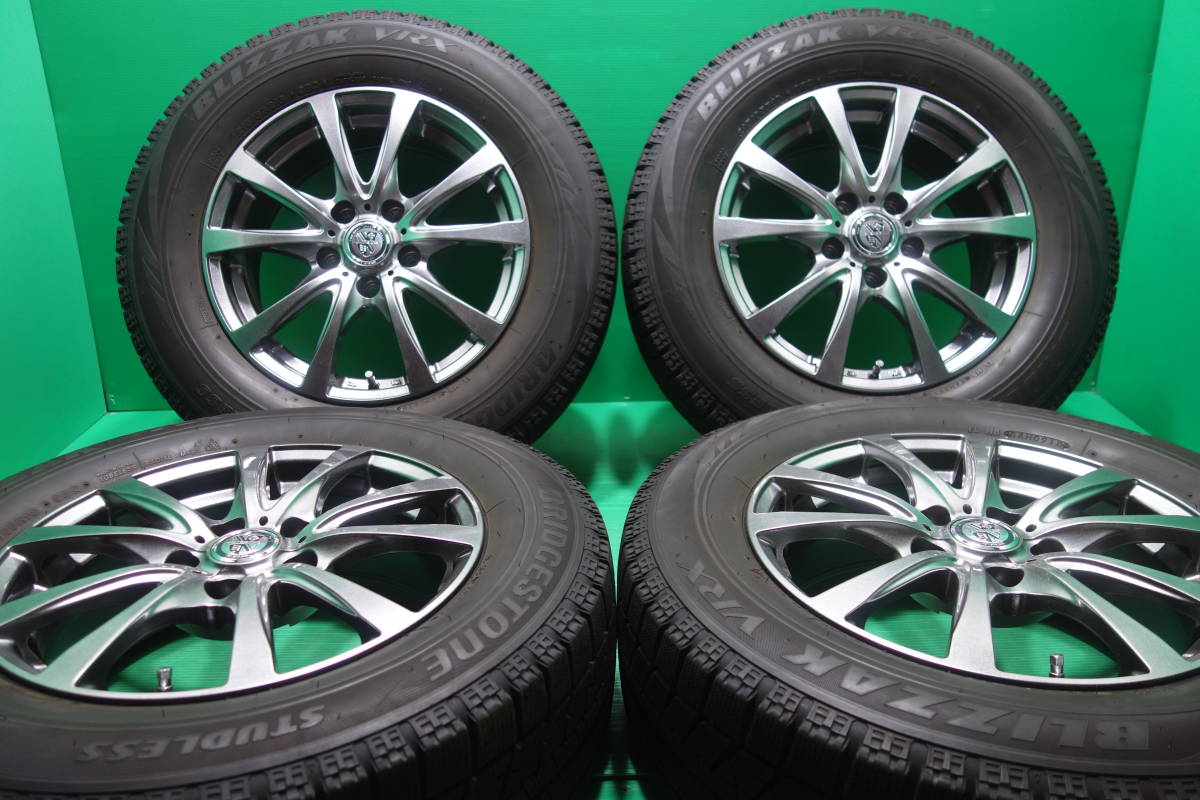 受賞店 2018年製 ブリヂストン VRX2 215 65R16 エスティマ等 冬用