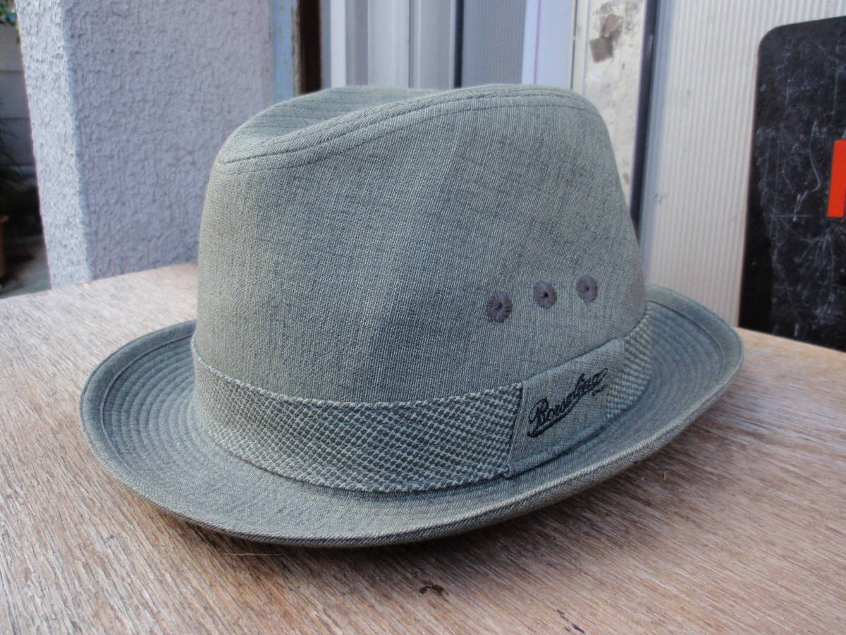2649◇ボルサリーノ◇最高級中折れ帽子◇Borsalinoフェドラハット新品
