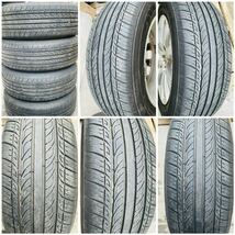 19年式。マツダ MPV DBA-LY3P 純正 17インチ×7J＋45 114.3/5穴アルミホイールKENDA KR32 215/60R17ラジアルタイヤ付き4本セット。_画像6