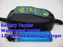 即落!スナップオン*Battery Tender／フルオート充電器(バッテリーテンダー)防水_画像3