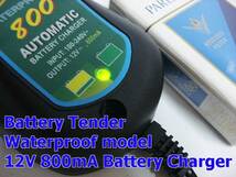 即落!スナップオン*Battery Tender／フルオート充電器(バッテリーテンダー)防水_画像2