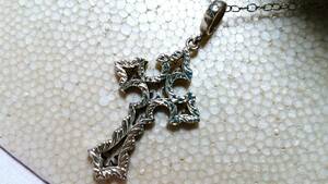  regular Loree Rodkin Loree Rodkin Note ru dam pendant Cross L SV925 necklace top man and woman use possible open Contrast 5.6×2.7