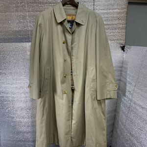 ★大阪堺市/引き取り可★美品 Burberry バーバリー トレンチコート メンズ 92-170 名入り ベージュ★