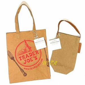 Trader Joe’s トレーダージョーズ ウォッシャブル エコバッグ ワインバッグ 