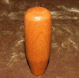 木製シフトノブ(材質：ケヤキ）10x1.5mm（RD-37.2D106.6L)