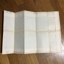 古地図☆1:200,000 地勢図 仙台22号 ふくしま 福島 (昭和35年)☆地理調査所_画像3