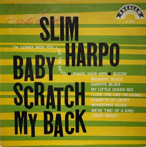 SLIM HARPO / Baby Scratch My Back (LP-8005) LP Vinyl record (アナログ盤・レコード)