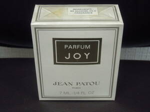 未開封 JEAN PATOU ジャンパトゥ PARFUM パルファム JOY ジョイ 7ml 香水 