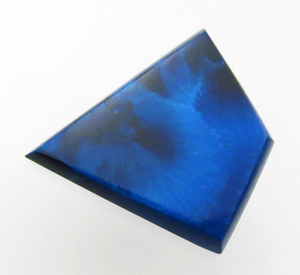 3687【レアストーン ルース】シャッタカイト 11.78ct 青い銅のケイ酸塩鉱物 ナミビア産 : 瑞浪鉱物展示館【送料無料】