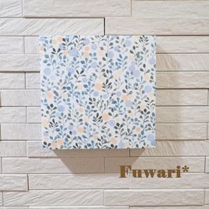 【15×15cm】軽量ファブリックパネル_「BUBBLE BUBBLE」 P2-46