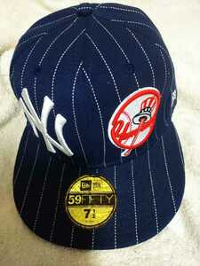 未使用品 MLB YANKEES ヤンキース キャップ 7 1/2