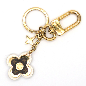 LOUIS VUITTONporutok Rebel- ming flower BB M69567 bag charm key ring monogram flower Vuitton free shipping pawnshop ... 