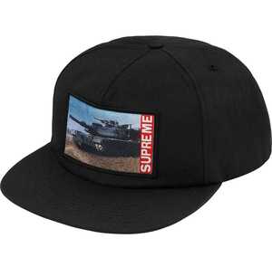 新品 Supreme Tank 5-Panel キャップ 黒 20SS 戦車 14 Black sup