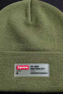 新品 Clear Label Beanie Olive 20FW 国内正規品 オリーブ 深緑 Supreme AW Box Logo new york ニットキャップ