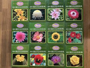  gardening large encyclopedia Fleur flower gardening illustrated reference book . flower .. company garden . flower 
