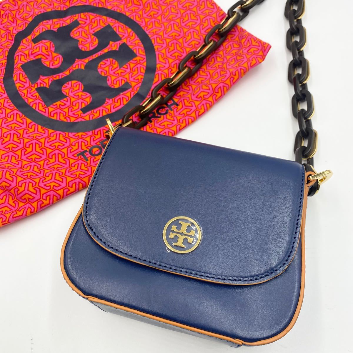 大人女性の 2305-1|美品|トリーバーチ チェーン チェーンショルダー
