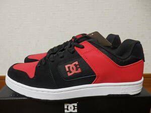 即決☆レア！限定！♪新品未使用 DC SHOES ＤＣシューズ スニーカー マンテカ ４ MANTECA 4 27.0cm ブラック レッド