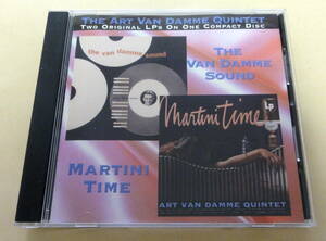 The Art Van Damme Quintet : The Van Damme Sound / Martini Time CD 　アコーディオンジャズ Easy Listening Cool Jazz